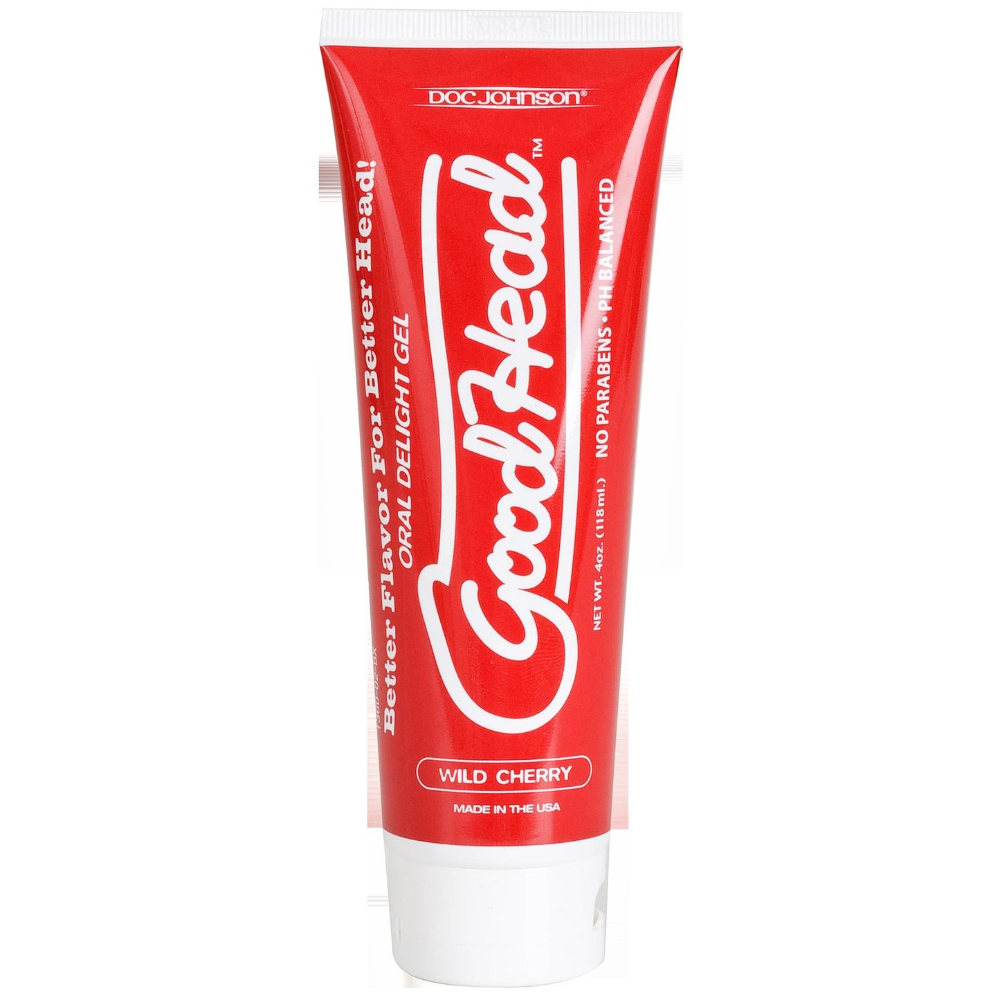 Good Head Oral Delight Gel 4 Oz - Wild Cherry - Not Very Vanilla