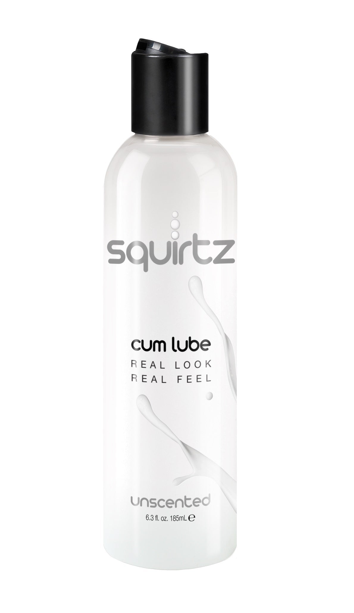 Squirtz Cum Lube - Unscented 6.3 Fl. Oz/ 185ml - Not Very Vanilla