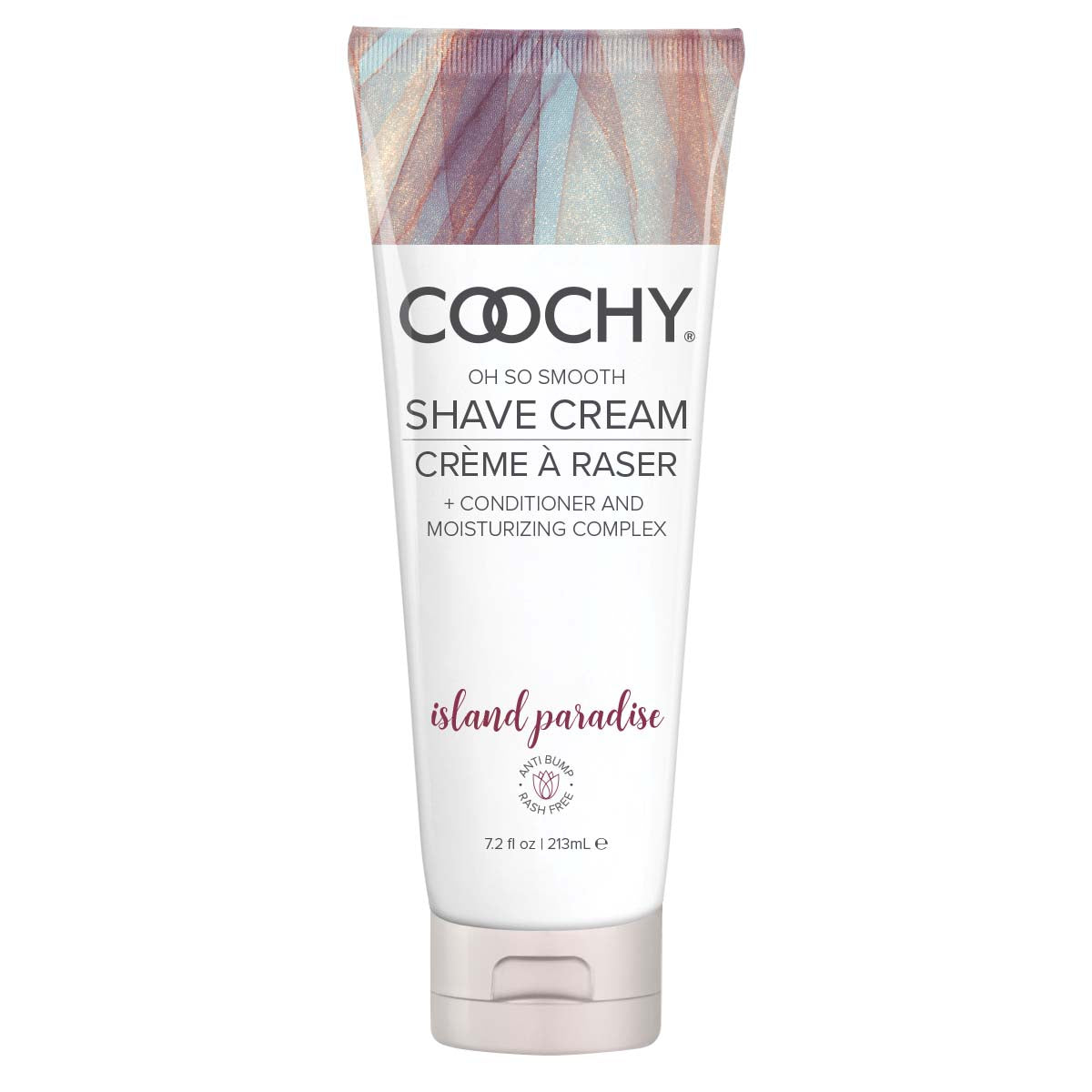 Coochy Shave Cream - Island Paradise - 7.2 Oz - Not Very Vanilla