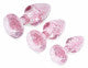 Glitter Gem Anal Plug Set - Pink - Not Very Vanilla