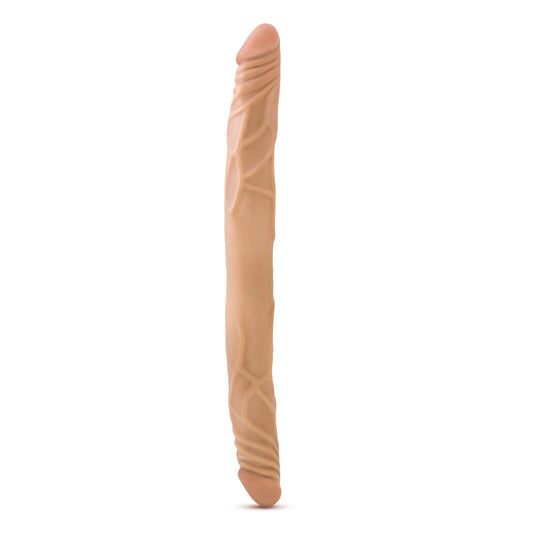 B Yours 14 Inch Double Dildo - Latin - Not Very Vanilla