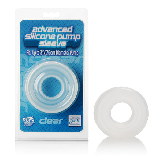 Advanced Silicone Pump Sleeve - Clear - Not Very Vanilla