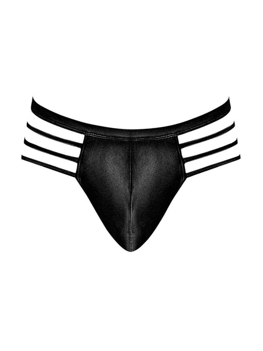 Cage Matte Cage Thong - S/ M - Black - Not Very Vanilla