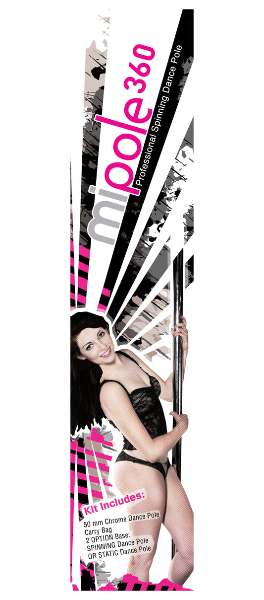 Mipole 360 Spinning Professional Dance Pole - Not Very Vanilla