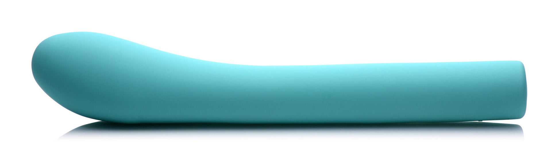 5 Star 9x Come-Hither G-Spot Silicone Vibrator - Teal - Not Very Vanilla