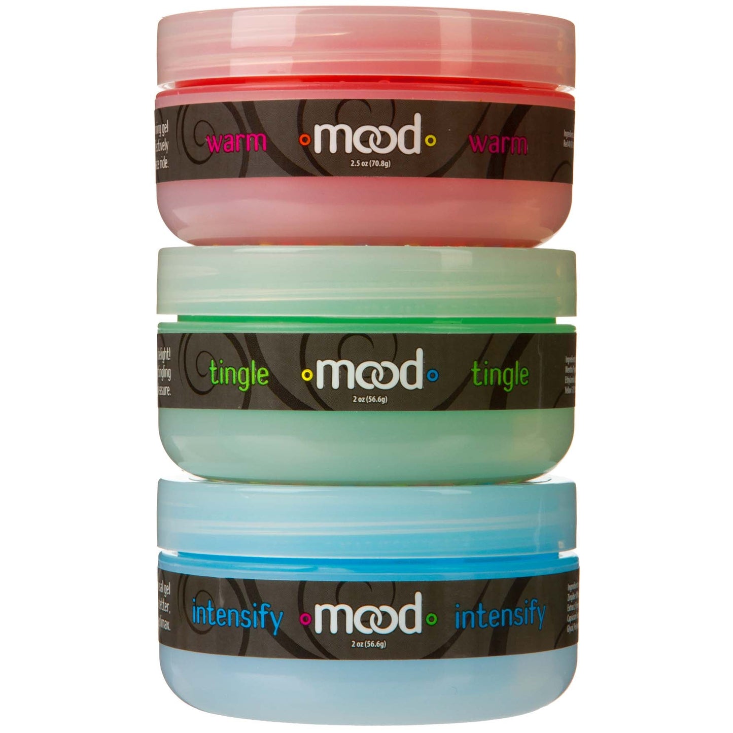 Mood Arousal Gels - Warm, Tingle, Intensify - Not Very Vanilla