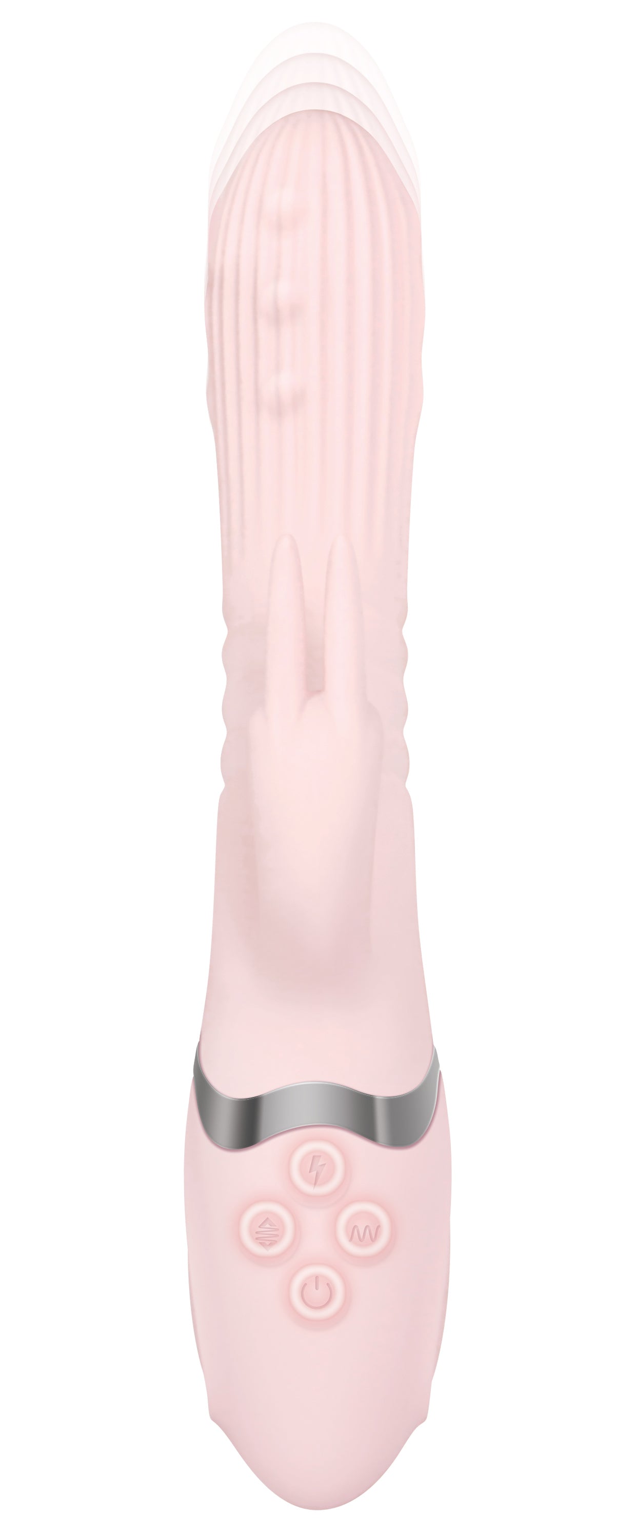 Eve's Thrusting Rabbit With Orgasmic Beads Orgasmic Beads - Pink - Not Very Vanilla