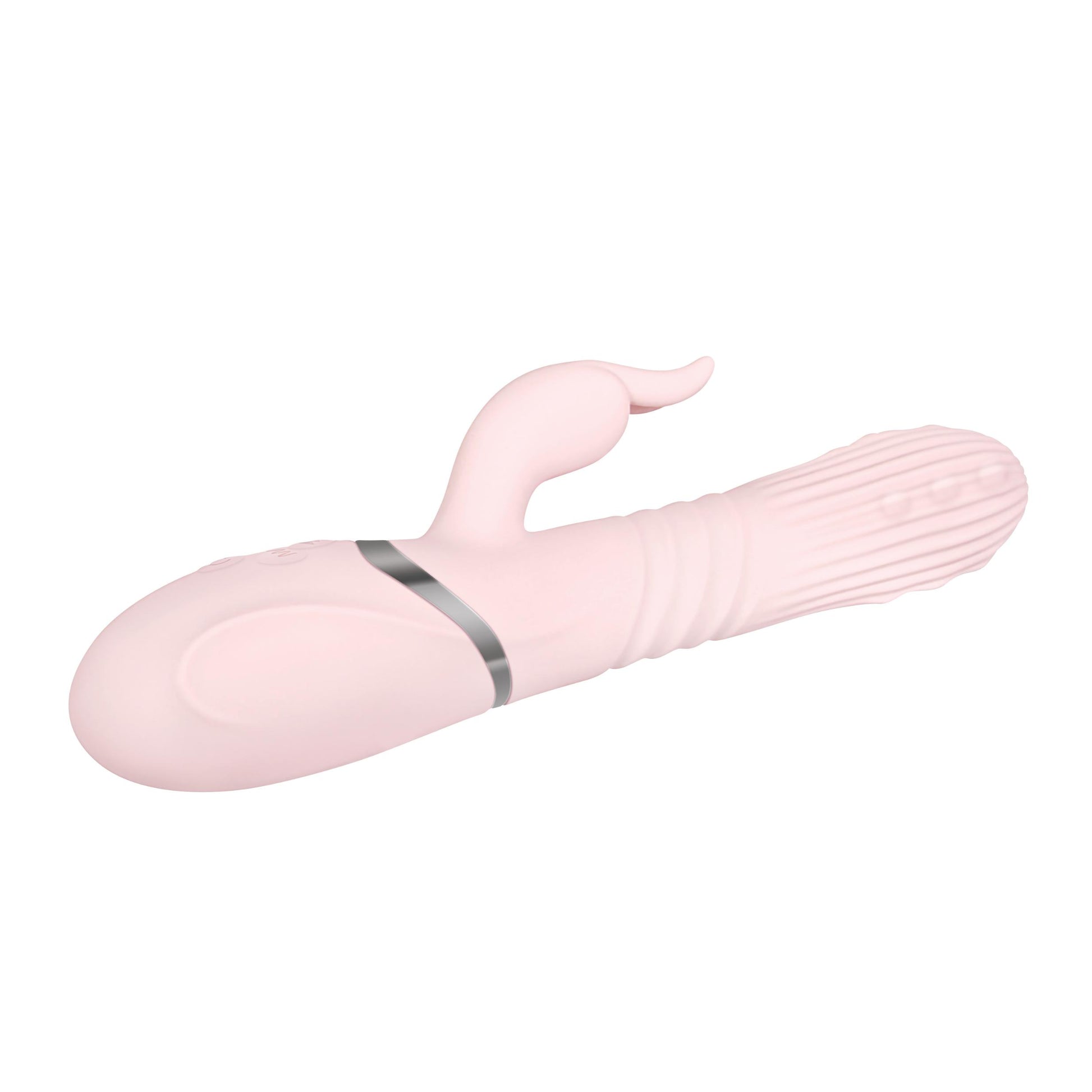 Eve's Thrusting Rabbit With Orgasmic Beads Orgasmic Beads - Pink - Not Very Vanilla