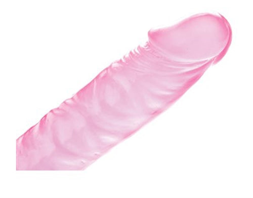 A&E Pink Jelly Slim Dildo Pink - Not Very Vanilla