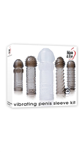 Adam and Eve Vibrating Penis Sleeve Kit - Not Very Vanilla