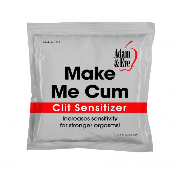 Adam and Eve Make Me Cum Clit Sensitizer - 2.5ml Foil Pack - Not Very Vanilla