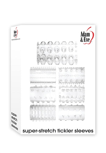 Adam and Eve Super Stretch Sleeves - Clear - Not Very Vanilla