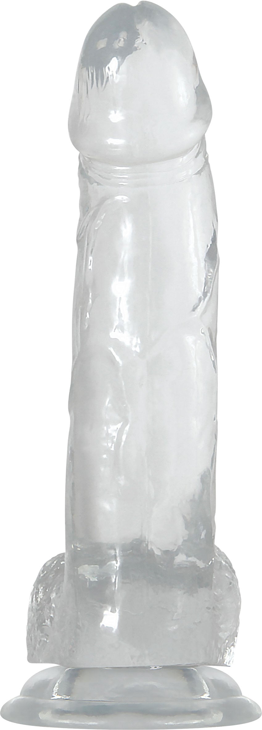 A&E Crystal Clear 8in Dildo - Not Very Vanilla