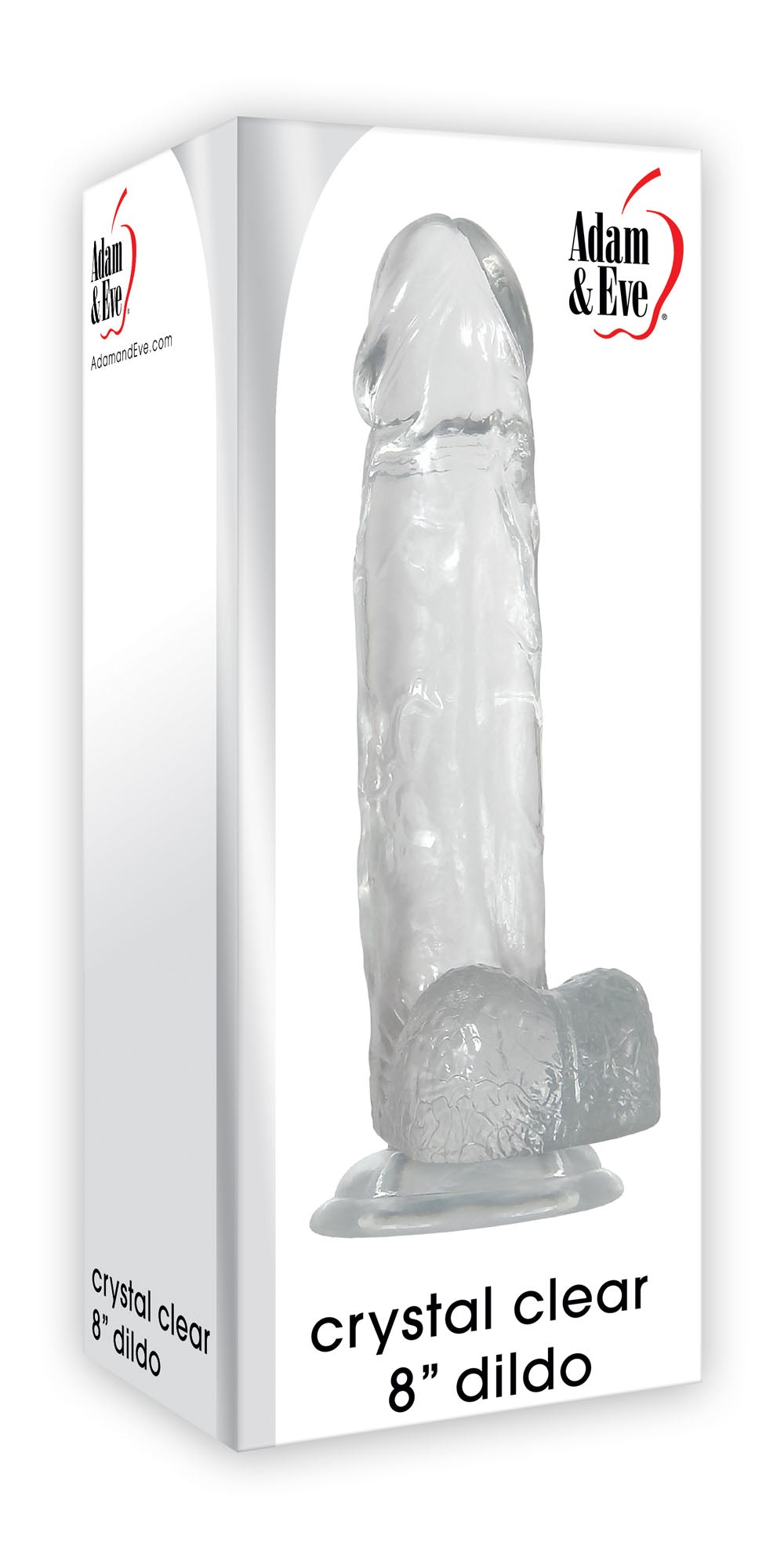 A&E Crystal Clear 8in Dildo - Not Very Vanilla