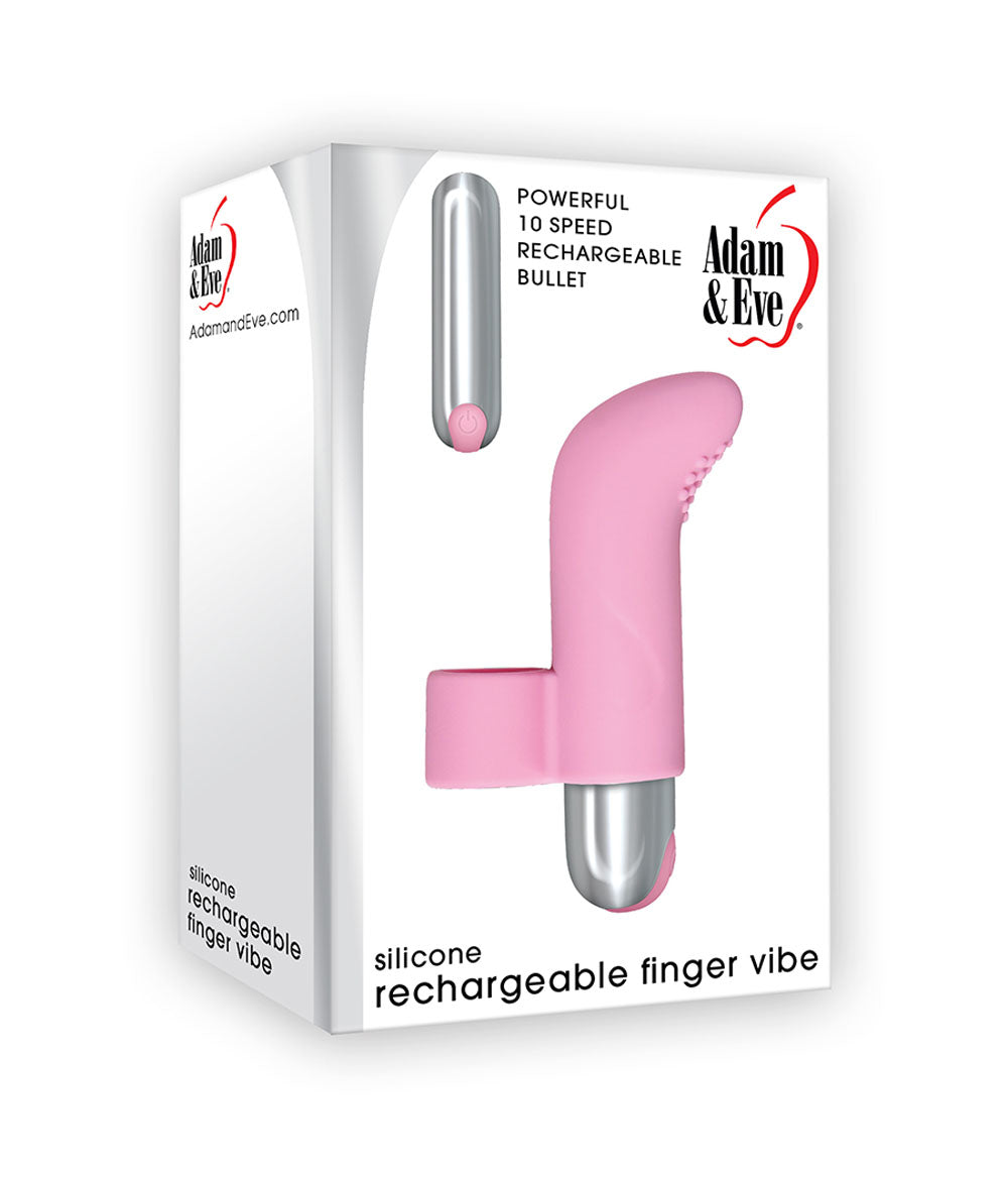 Silicone Rechargeable Finger Vibe - Not Very Vanilla