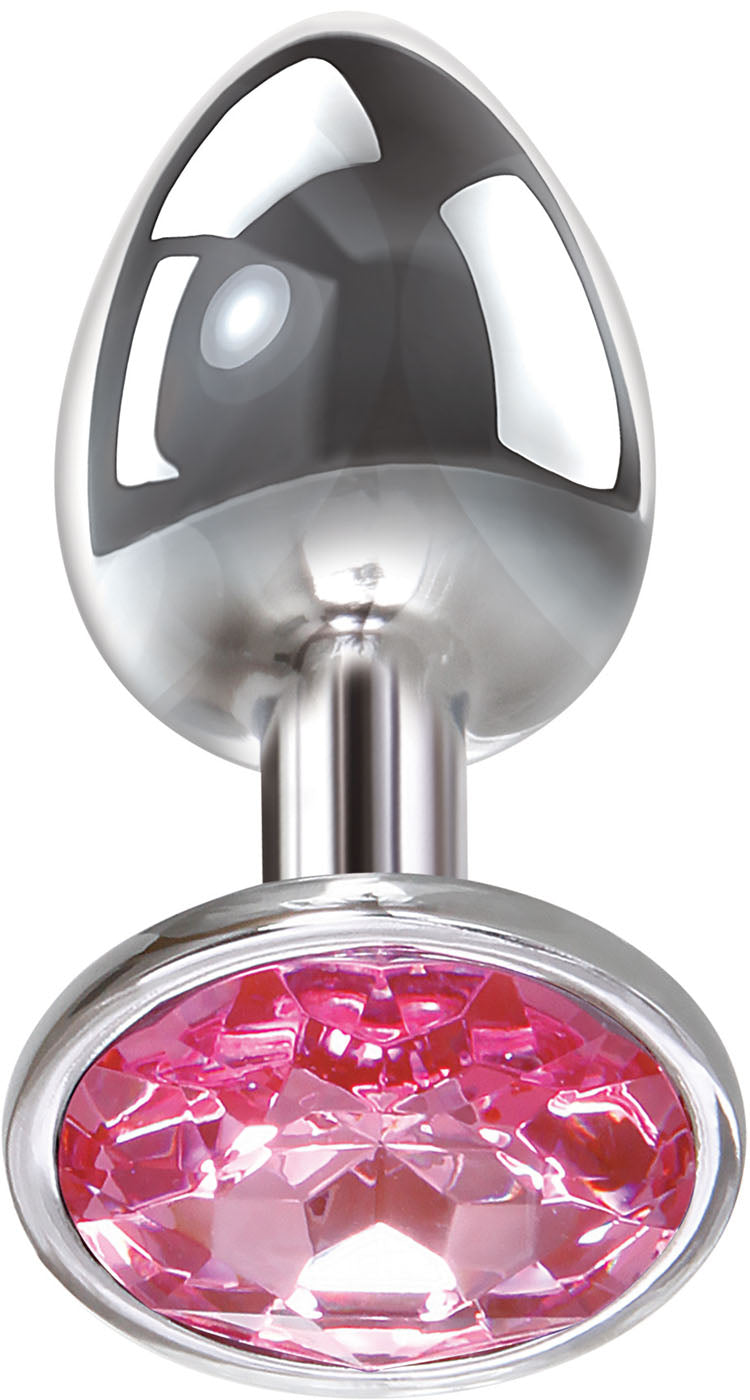 Pink Gem Anal Plug- Small - Not Very Vanilla