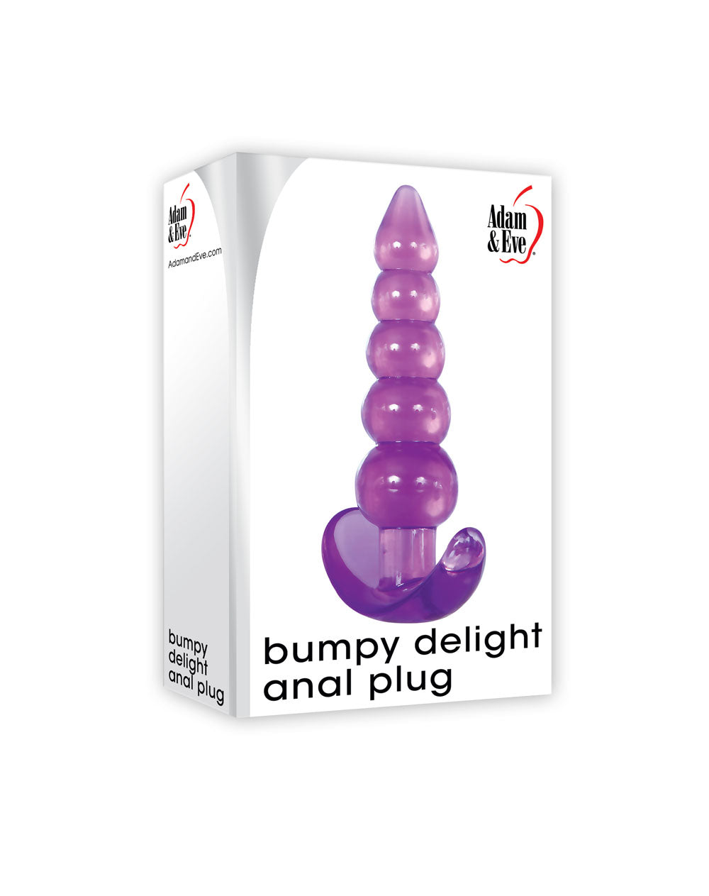 Bumpy Delight Anal Plug - Purple - Not Very Vanilla