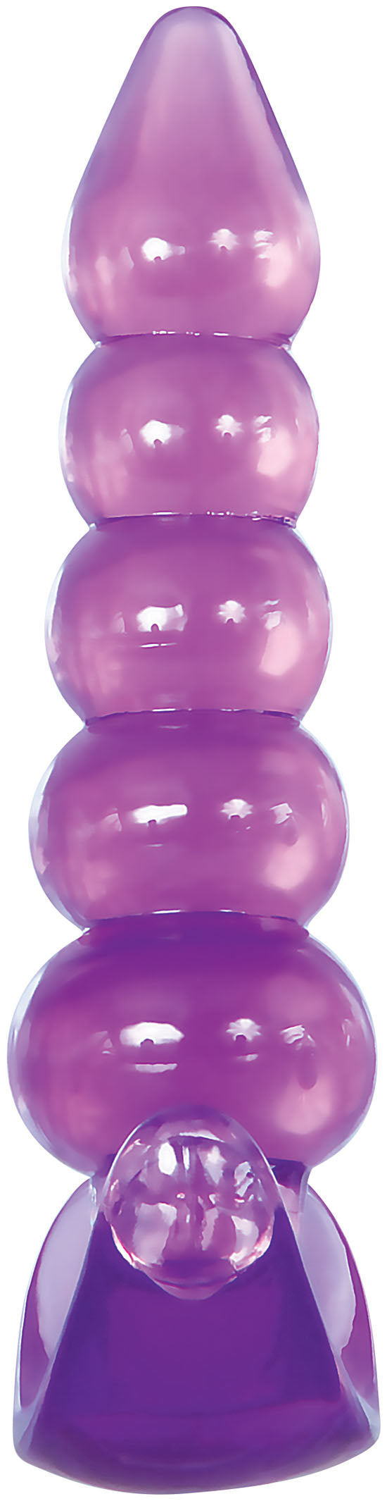 Bumpy Delight Anal Plug - Purple - Not Very Vanilla