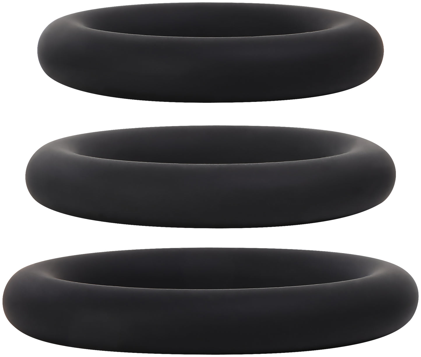 Silicone Penis Ring Set - Not Very Vanilla