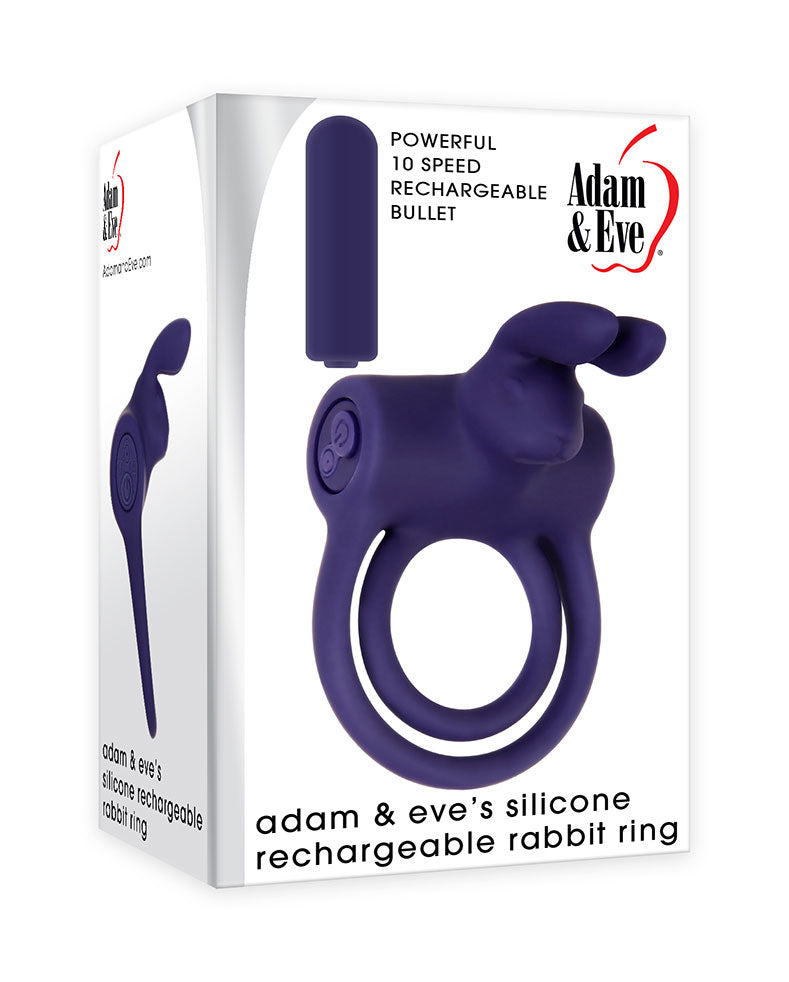 Silicone Rechargeable Rabbit Ring - Not Very Vanilla