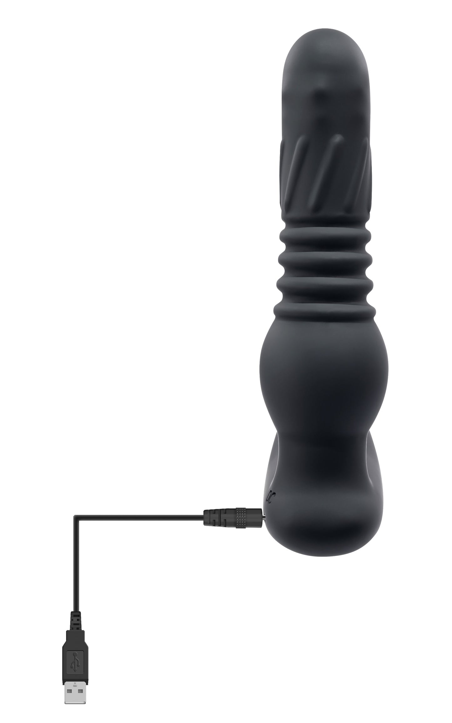 Adam's Warming and Rotating Prostate Thruster - Black - Not Very Vanilla