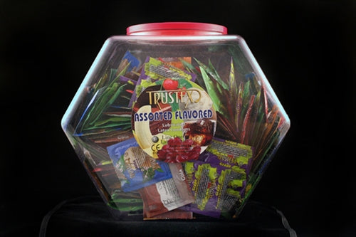 Trustex Assorted Flavors - 288 Piece Fishbowl - Not Very Vanilla