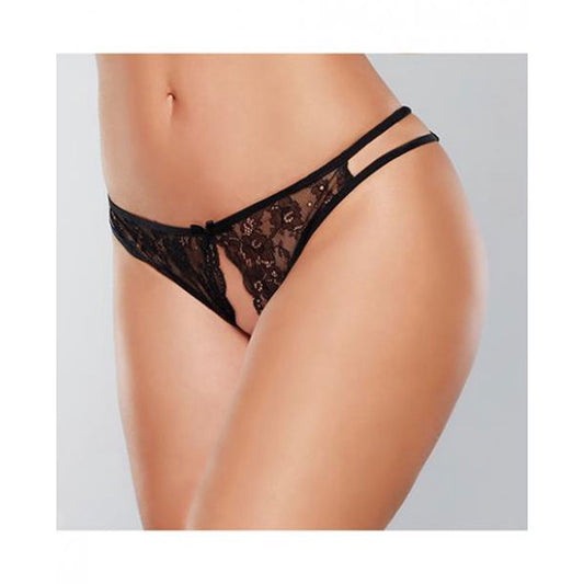 Adore Lovesick Panty - One Size - Black - Not Very Vanilla