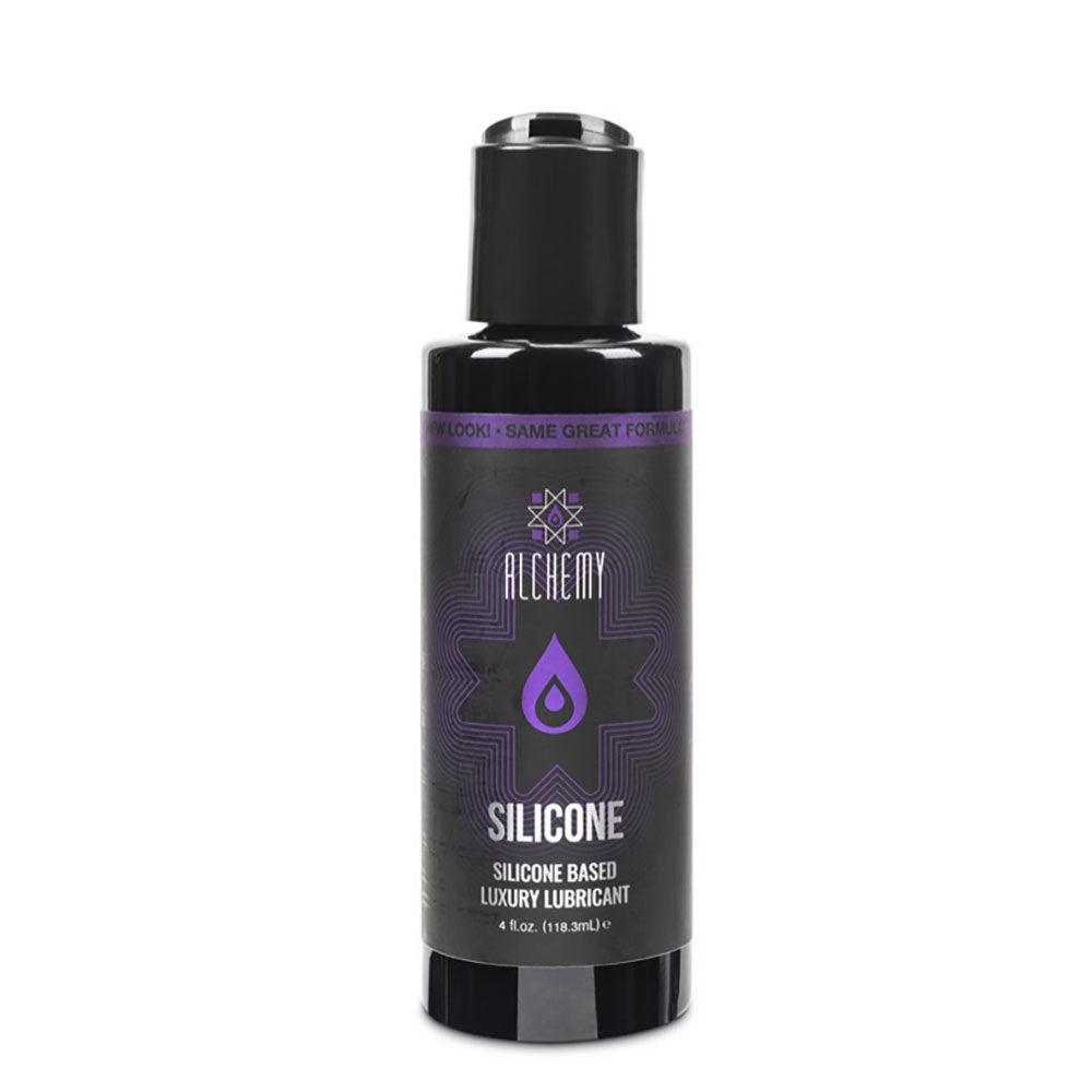 Alchemy Silicone Based Lubricant 4 Oz - Not Very Vanilla