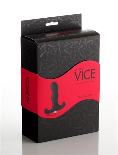 Aneros Vice Vibrating G Spot Stimulator - Black - Not Very Vanilla