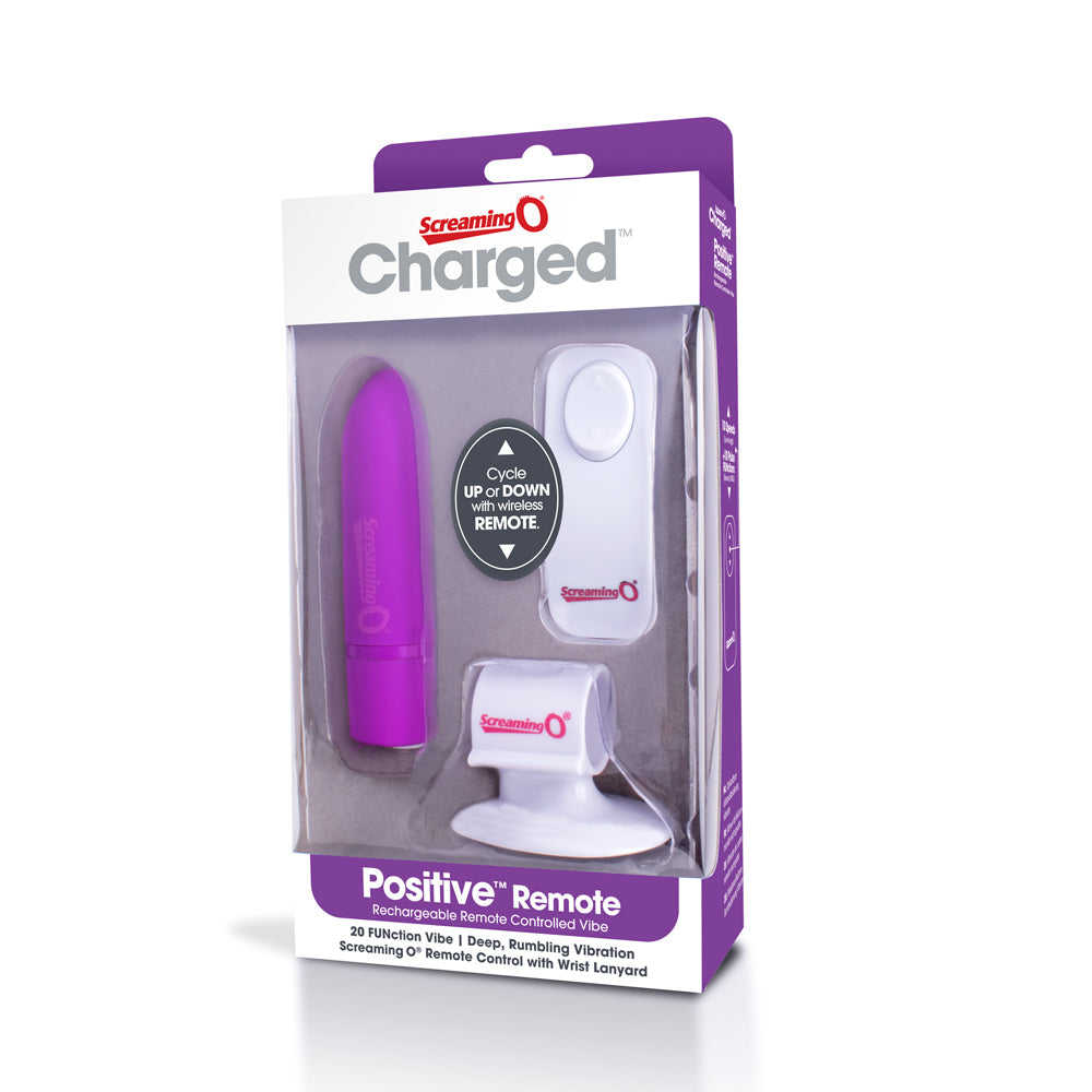 Charged Positive Remote Control - Grape - Each - Not Very Vanilla