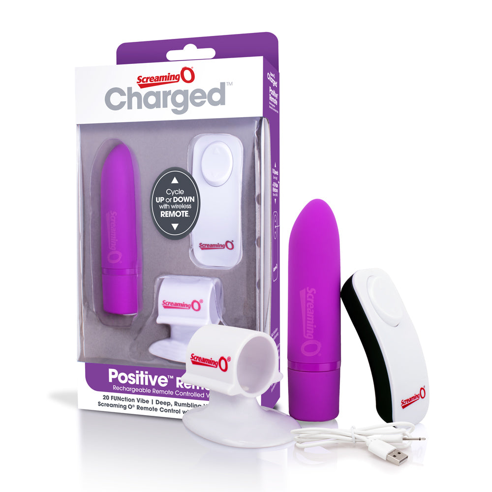 Charged Positive Remote Control - Grape - Each - Not Very Vanilla