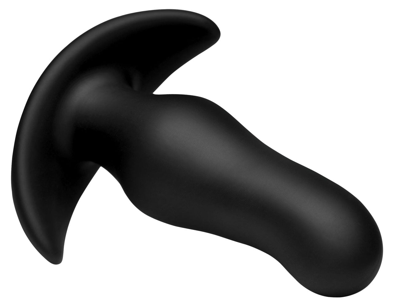 Thump It Curved Silicone Butt Plug - Not Very Vanilla