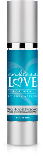 Endless Love for Men Stay Hard and Prolong Water Based Lubricant 1.7 Oz - Not Very Vanilla