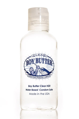 Boy Butter Clear H2O 4 Oz - Not Very Vanilla