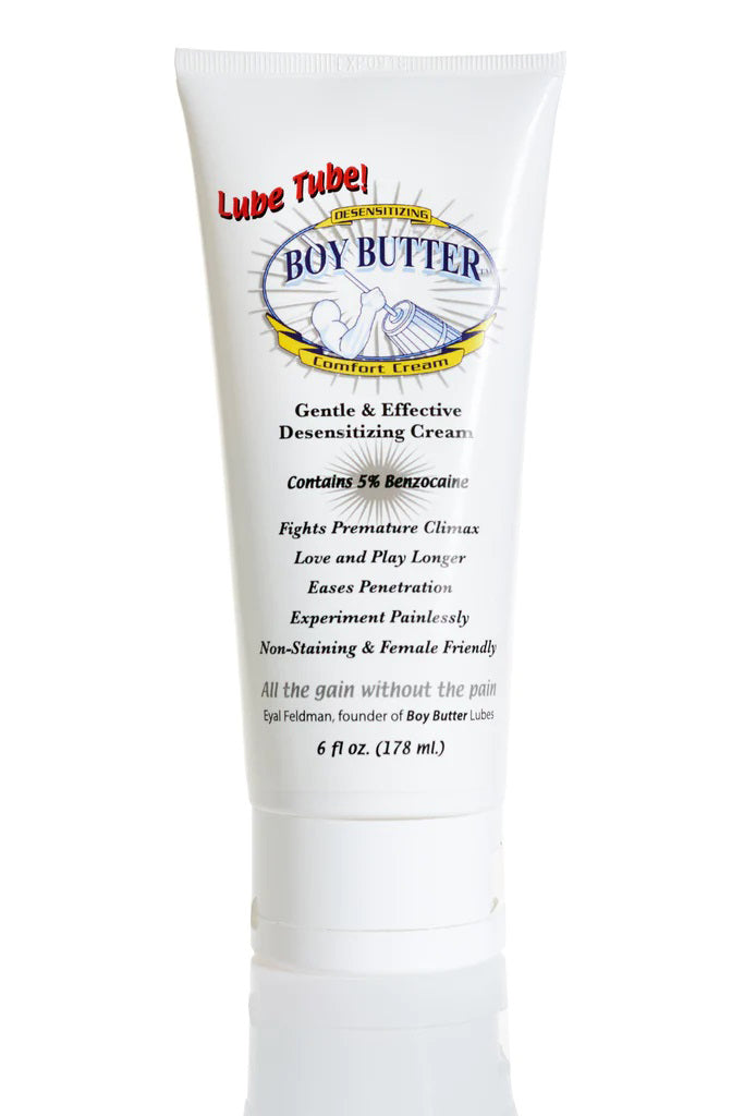 Boy Butter Comfort Cream Desensitizing Formula - 6 Fl. Oz. - Not Very Vanilla