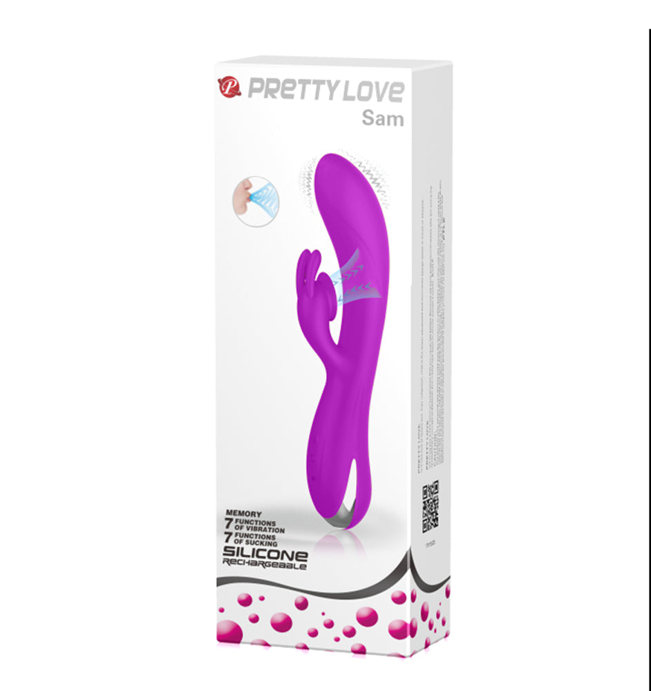 Pretty Love Sam Come Hither Sucking Rabbit - Fuchsia - Not Very Vanilla