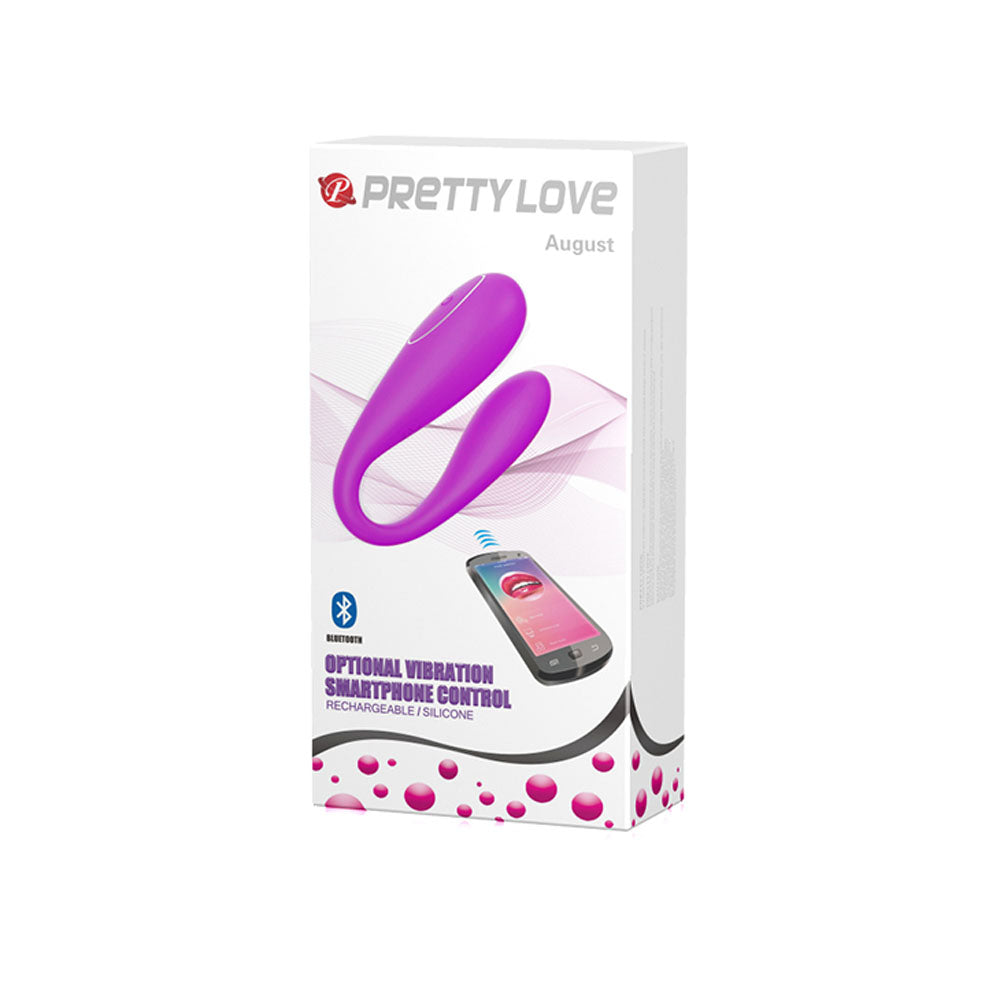 Pretty Love August Optional Vibration Smartphone Bluetooth Control - Not Very Vanilla