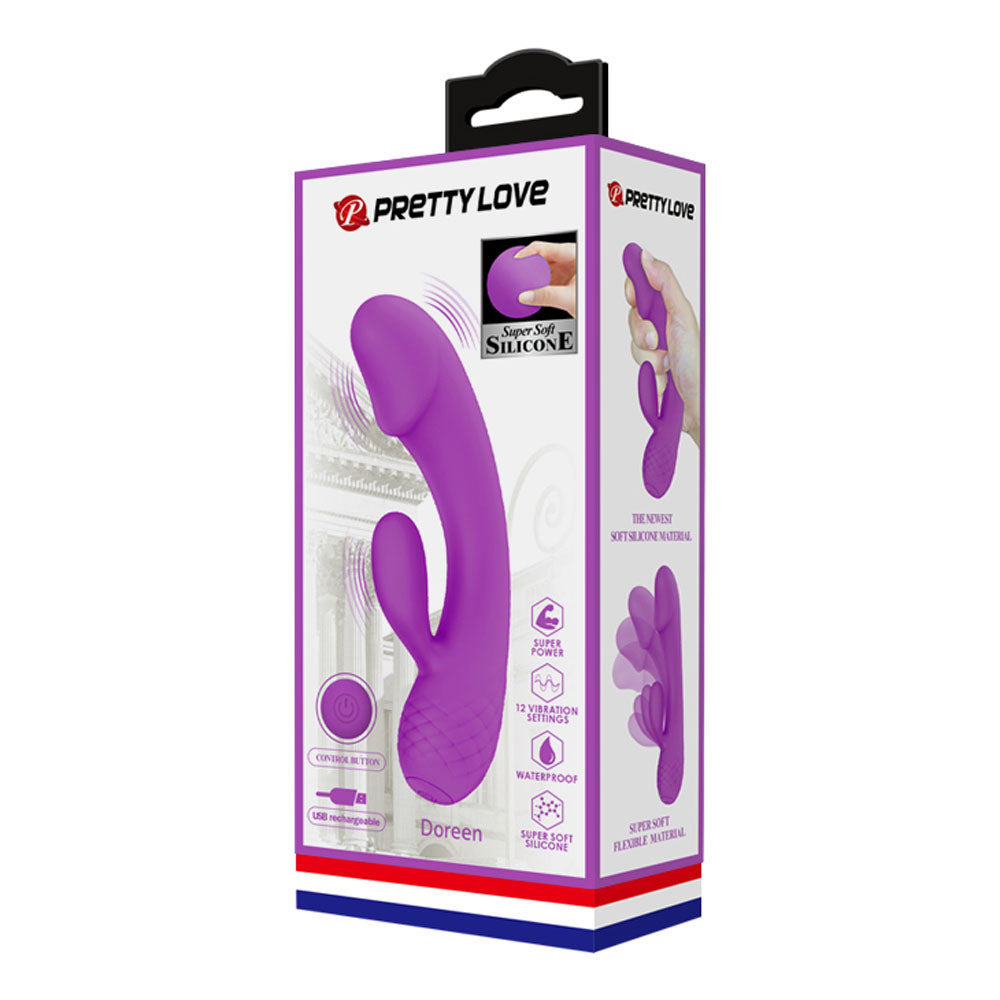 Pretty Love Doreen Rechargeable G-Spot Rabbit Vibrator - Not Very Vanilla