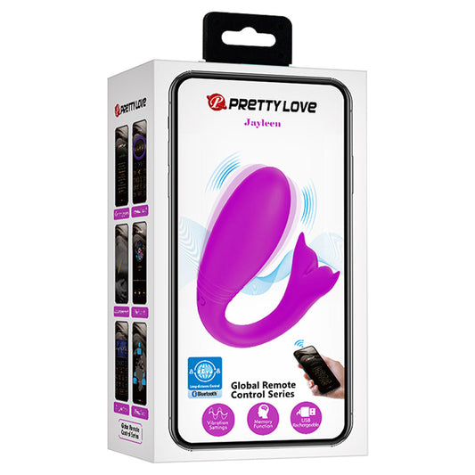 Pretty Love Jayleen Global Remote Control Series - Purple - Not Very Vanilla