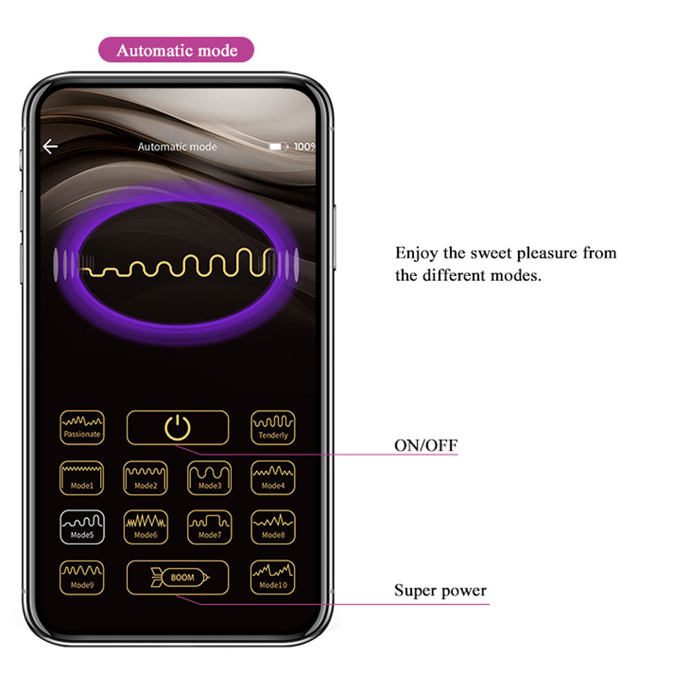 Pretty Love Jayleen Global Remote Control Series - Purple - Not Very Vanilla