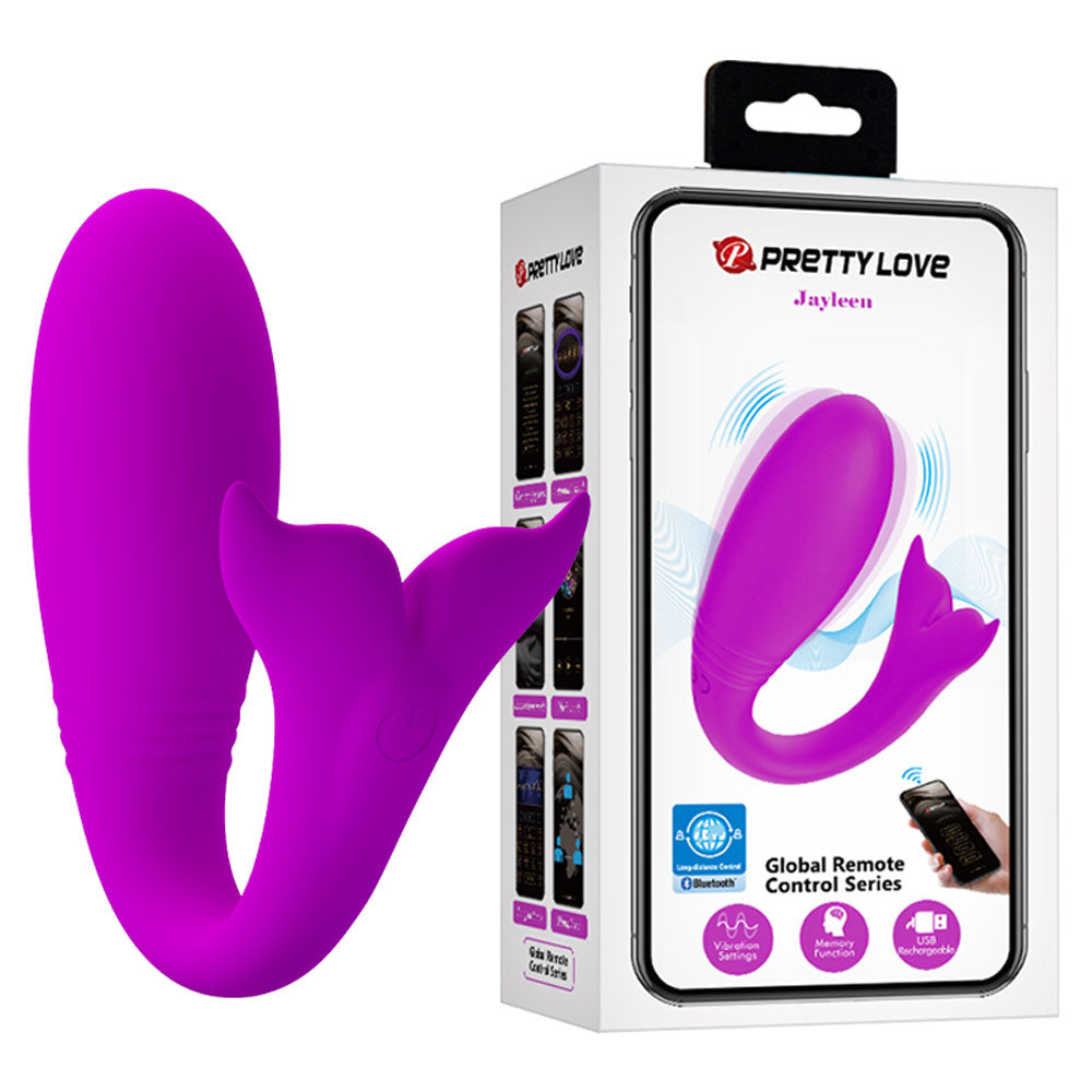 Pretty Love Jayleen Global Remote Control Series - Purple - Not Very Vanilla