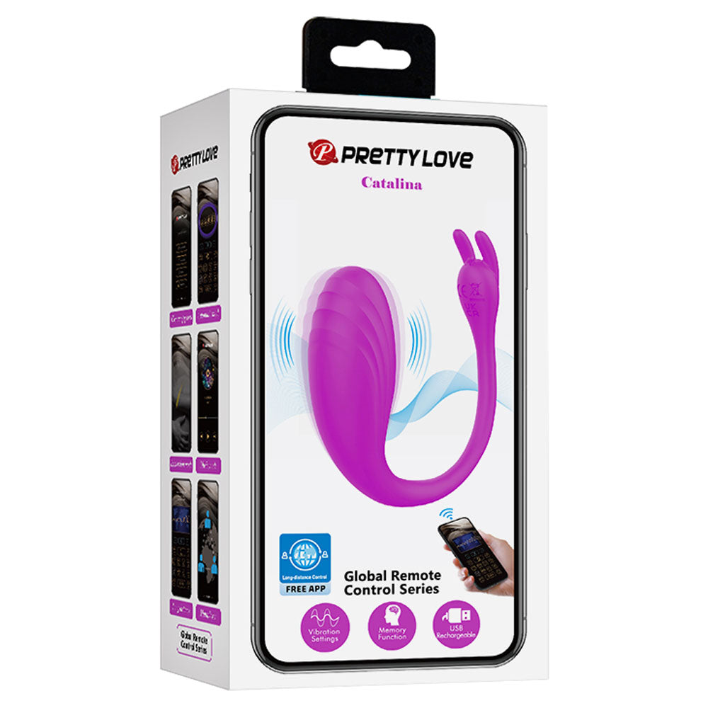 Pretty Love Catalina Global Remote Series - Purple - Not Very Vanilla