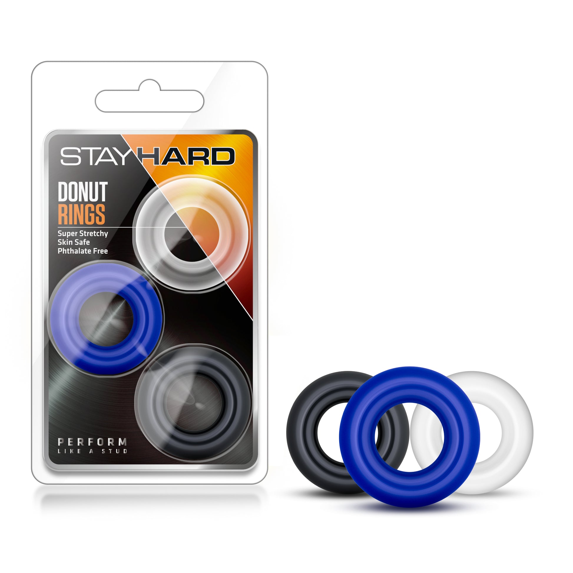 Stay Hard Donut Rings - 3 Pack - Not Very Vanilla