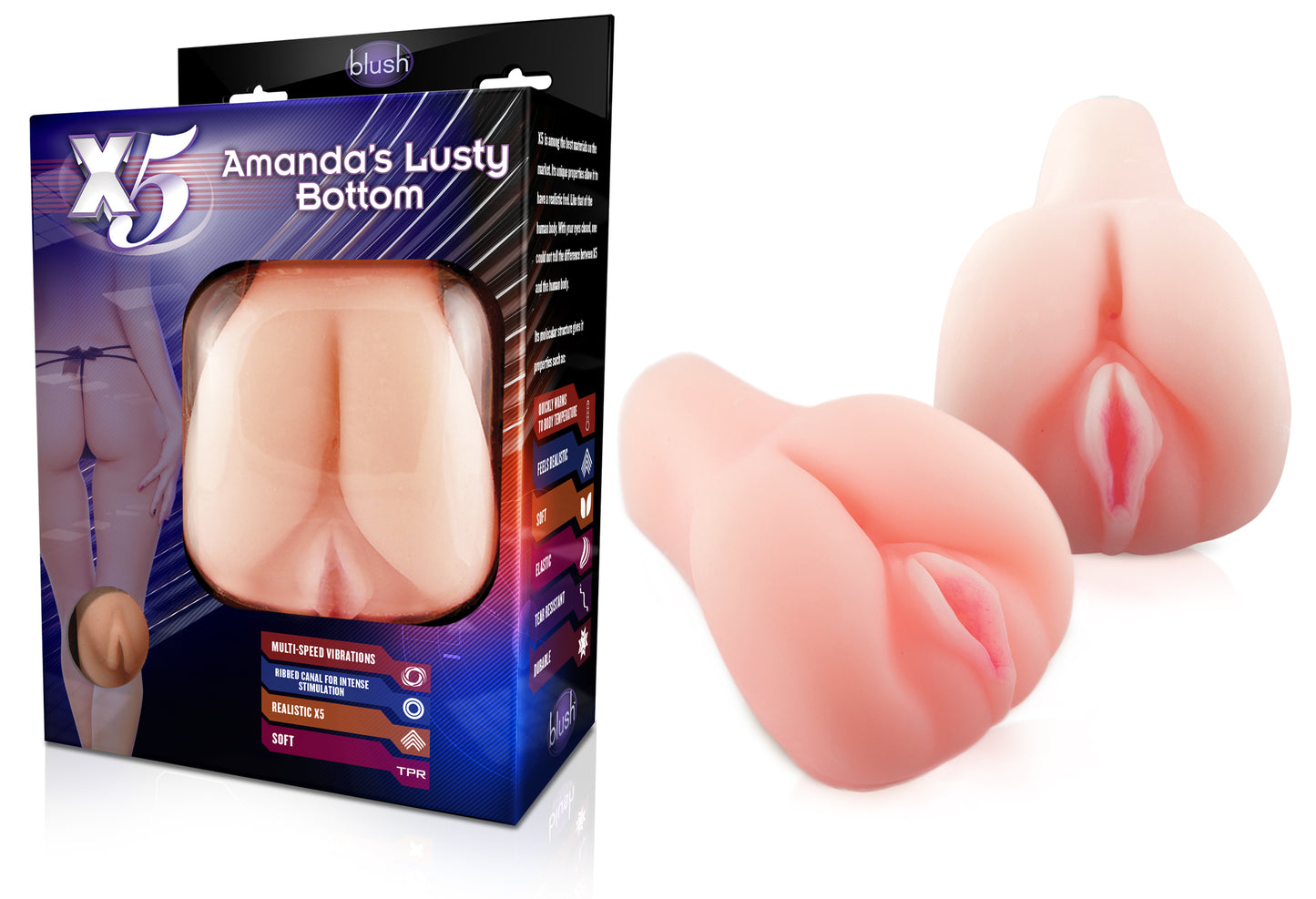 Amandas Lusty Bottom - Natural - Not Very Vanilla