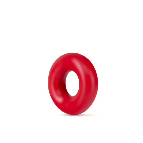 Stay Hard - Donut Rings Oversized - Red - Not Very Vanilla