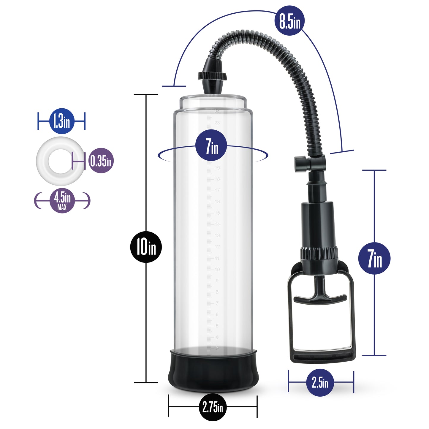 Performance Vx3 - Male Enhancement Pump System - Clear - Not Very Vanilla