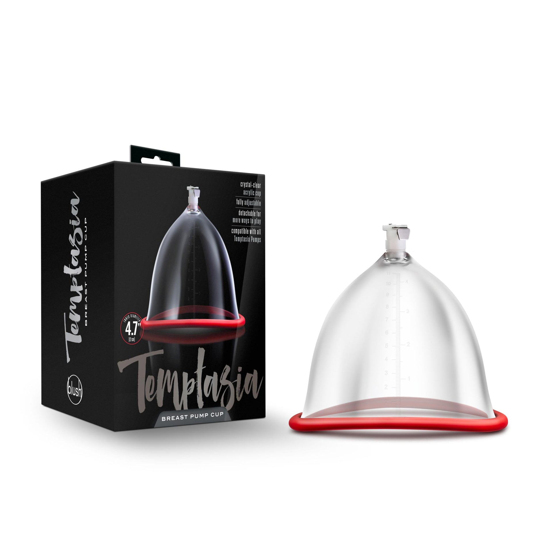 Temptasia Breast Pump Cup Clear - Not Very Vanilla