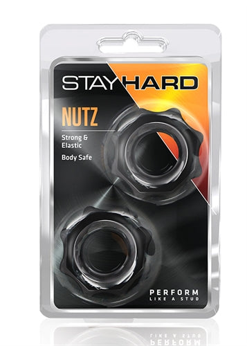 Stay Hard Nutz - Black - Not Very Vanilla