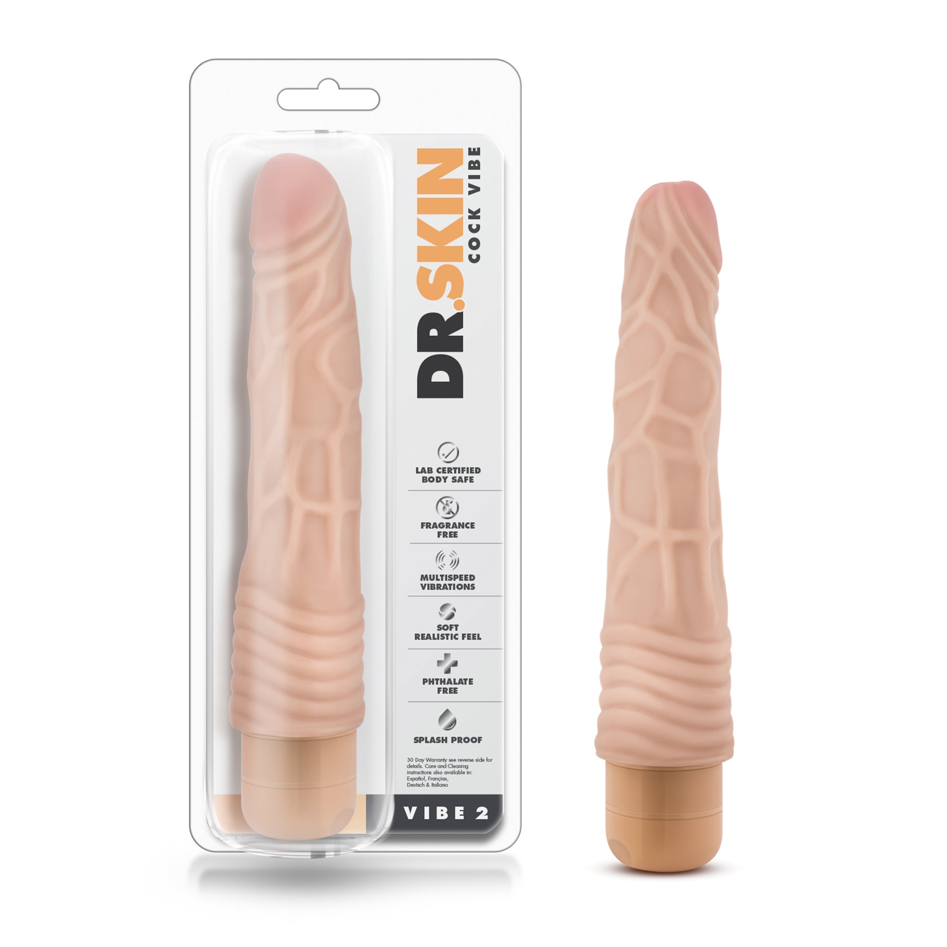 B Yours Cock Vibe #2 - Natural - Not Very Vanilla