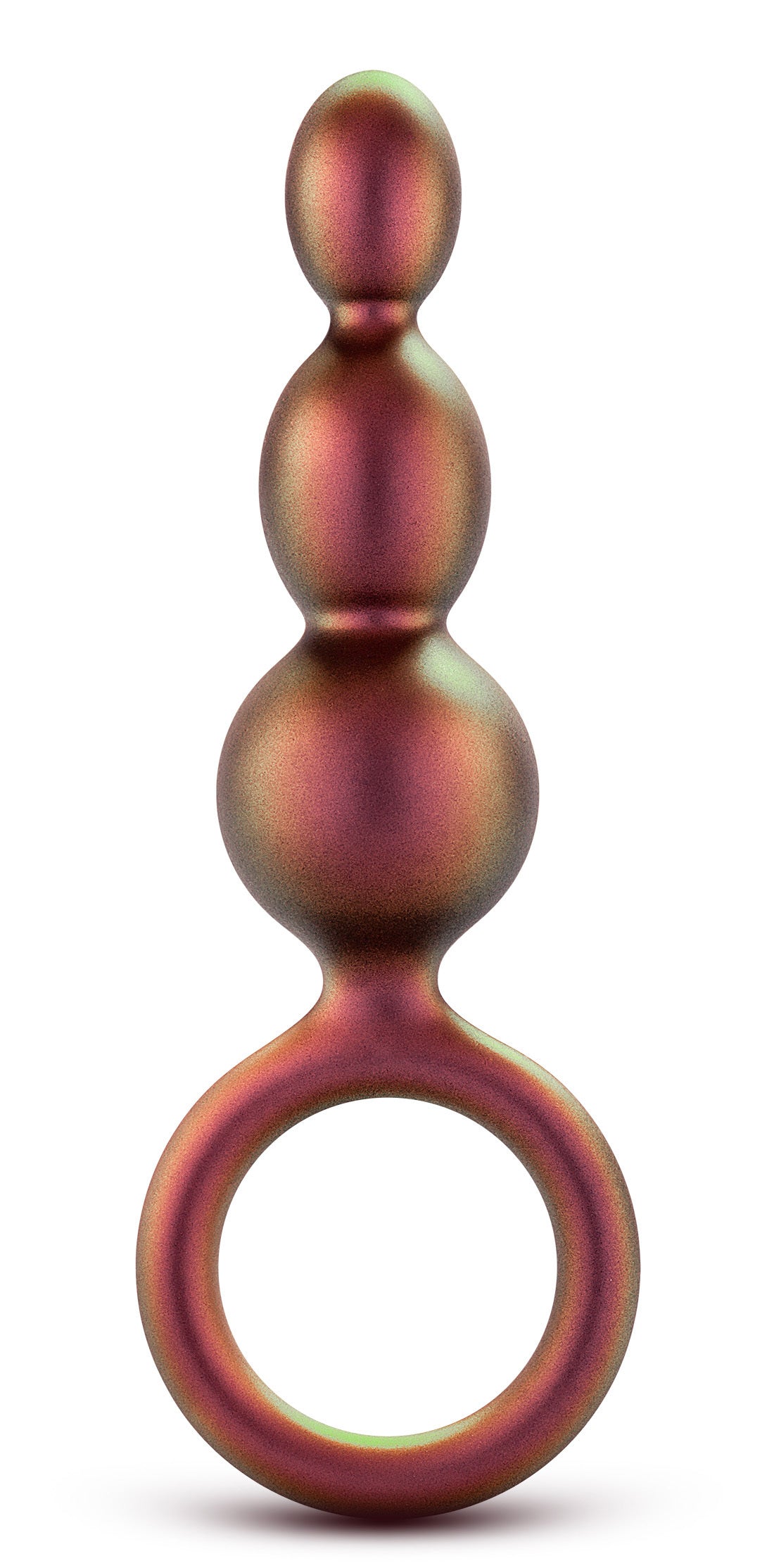 Anal Adventures Matrix - Beaded Loop Plug - Copper - Not Very Vanilla